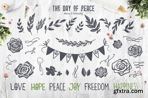 The Day of Peace // Decor & Lettering