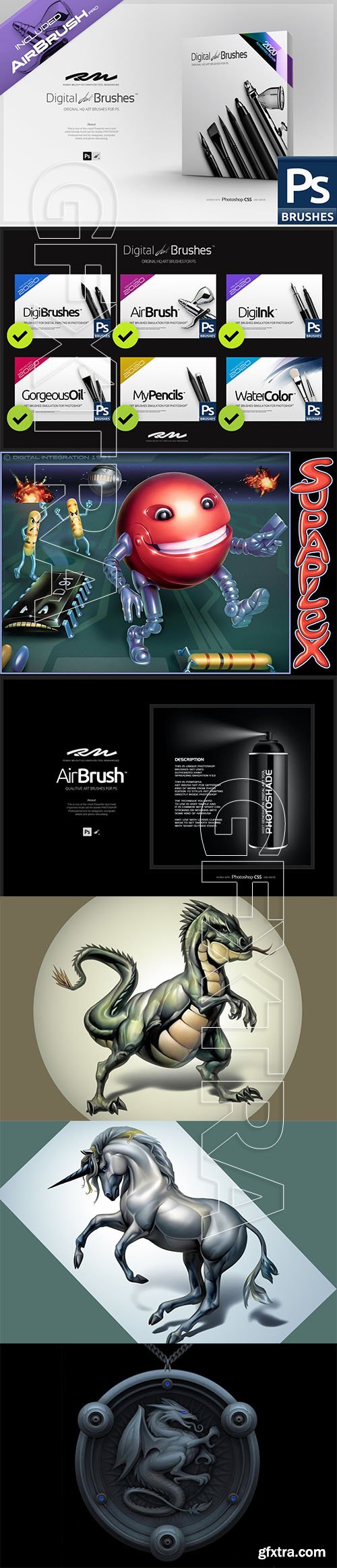 CreativeMarket - RM Digital Art Brushes EE for PS 5567663