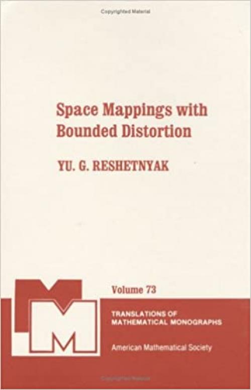  Space Mappings with Bounded Distortion (Translations of Mathematical Monographs) (English and Russian Edition) 