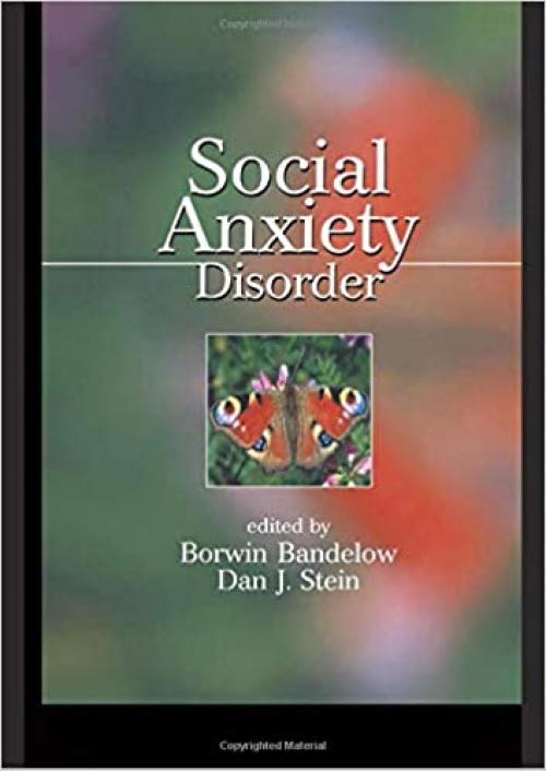  Social Anxiety Disorder (Medical Psychiatry Series) 