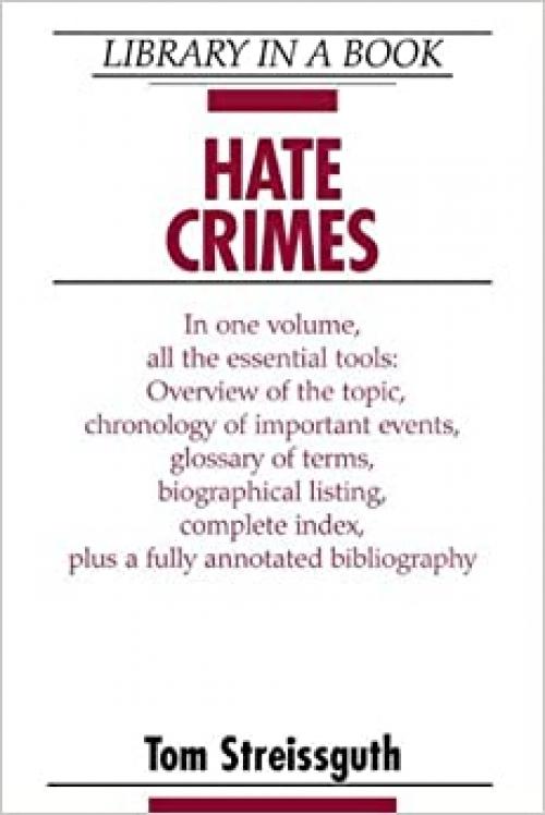  Hate Crimes (LIBRARY IN A BOOK) 