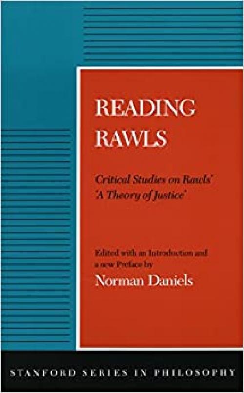  Reading Rawls: Critical Studies on Rawls' 