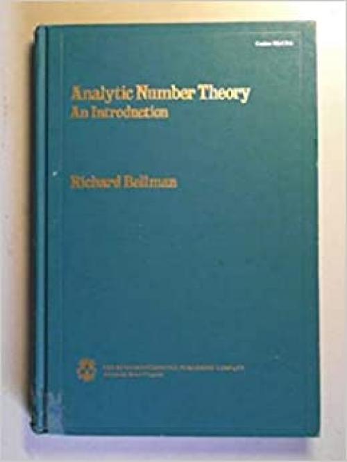  Analytic number theory: An introduction (Mathematics lecture note series ; 57) 