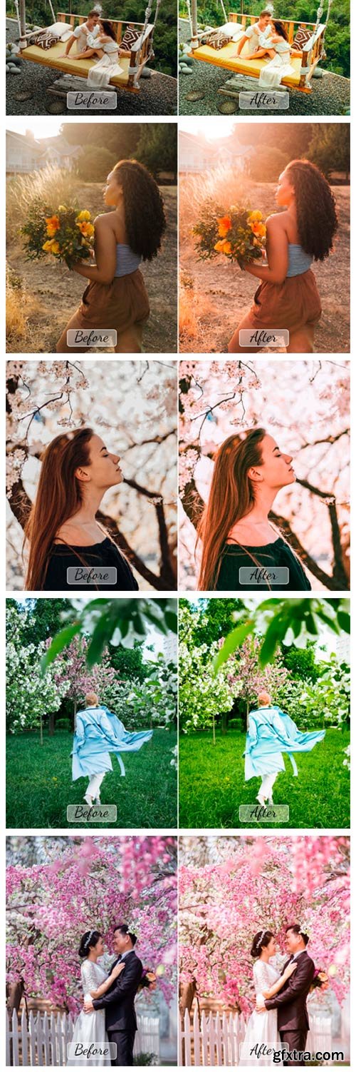 Pro Spring Photoshop Actions, ACR, LUTs 7905121