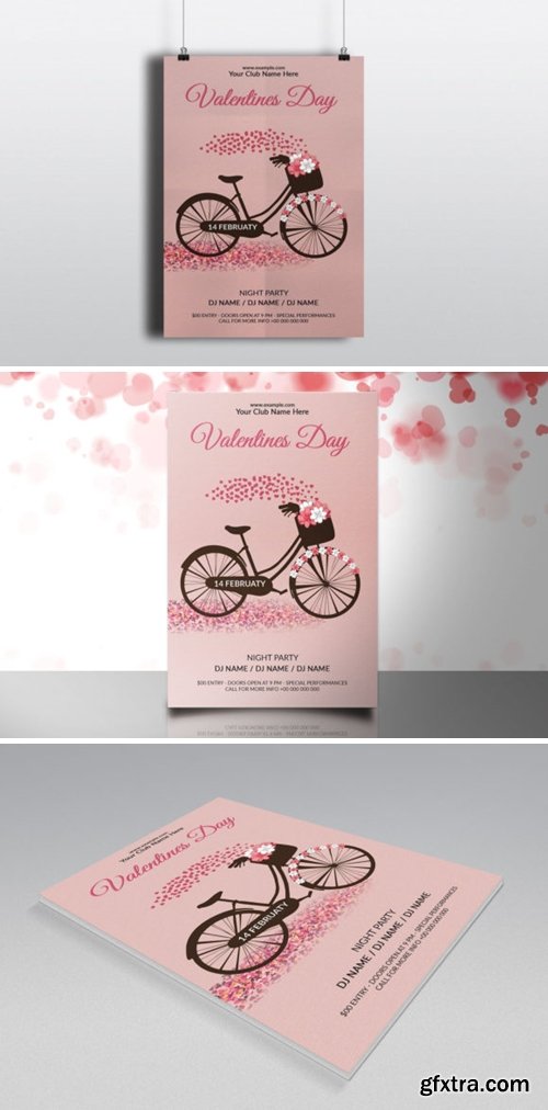 Valentines Day Invitation Flyer 7874510