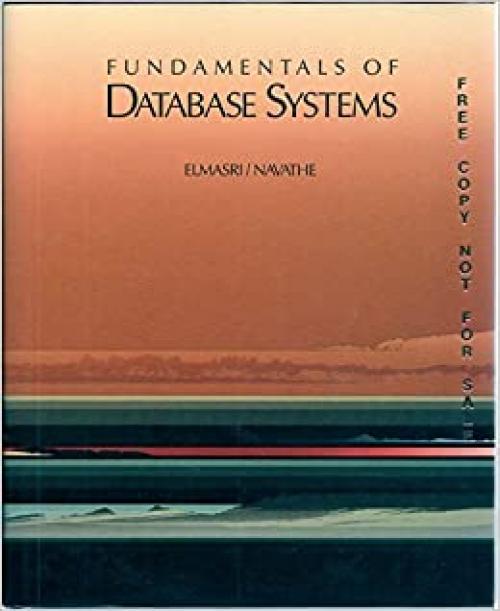  Fundamentals of database systems 
