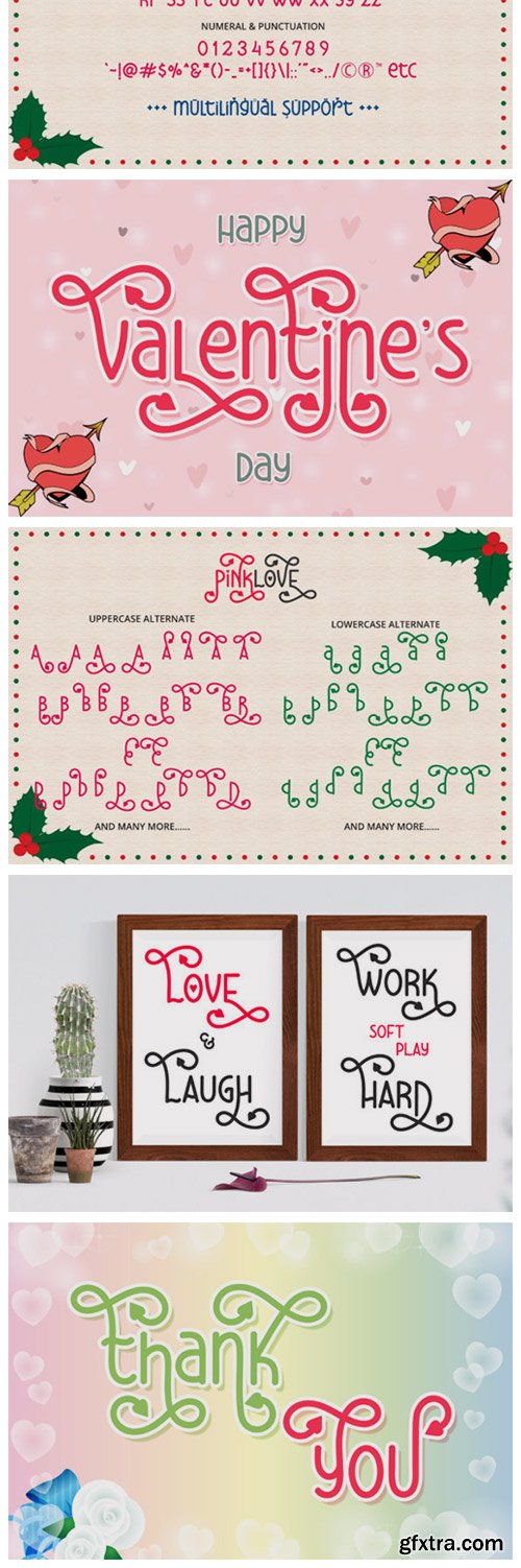 Pinklove Font