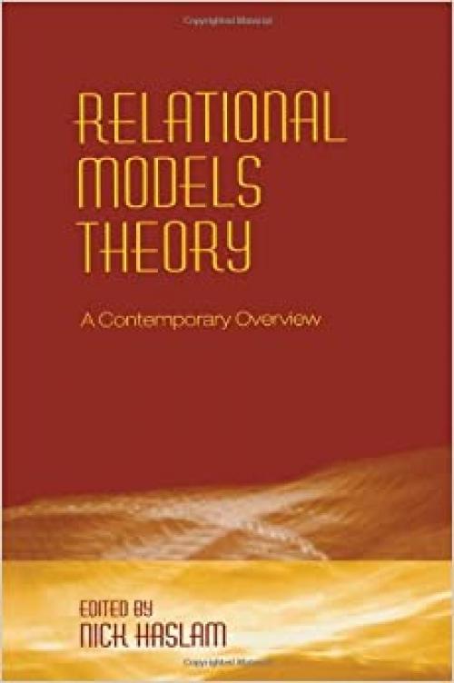  Relational Models Theory: A Contemporary Overview 