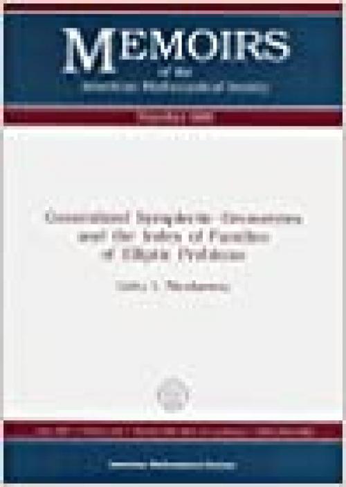  Generalized Symplectic Geometries and the Index of Families of Elliptic Problems (Memoirs of the American Mathematical Society) 