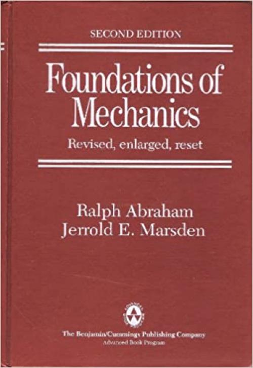  Foundations of Mechanics: 2nd Edition 