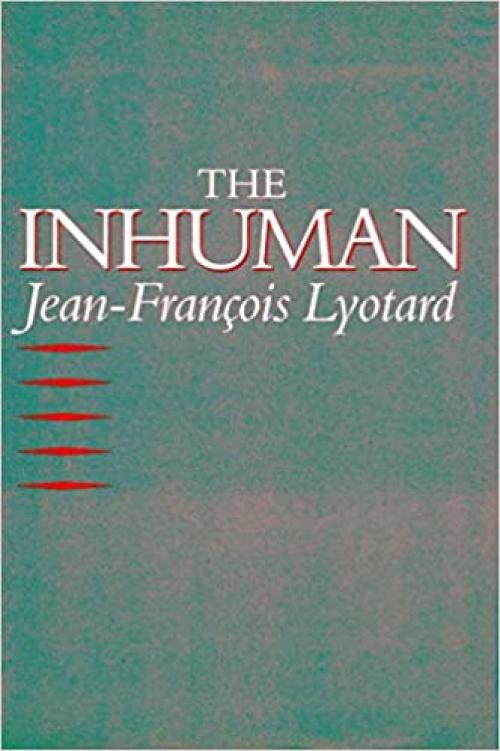  The Inhuman: Reflections on Time 