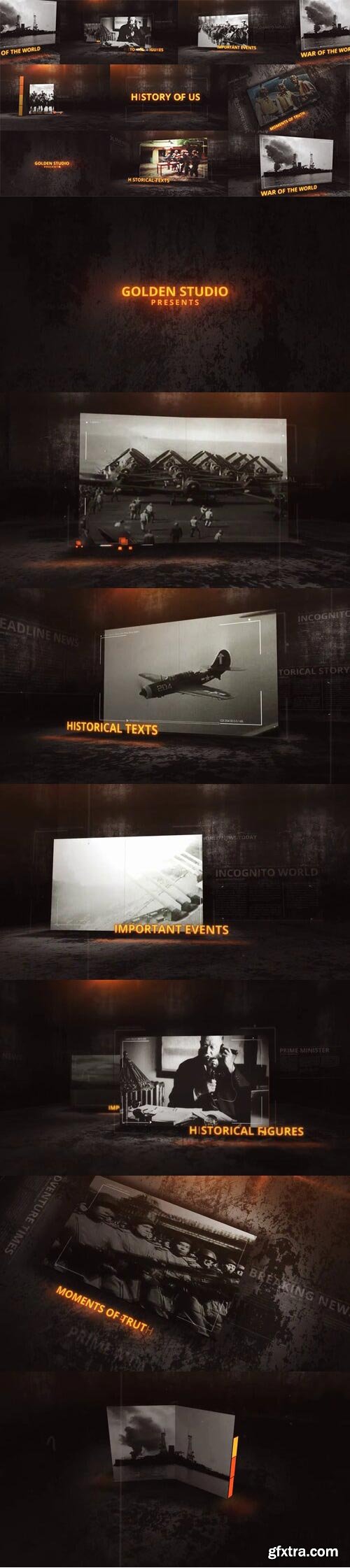 Videohive - Glitches History Of Us - 26740127