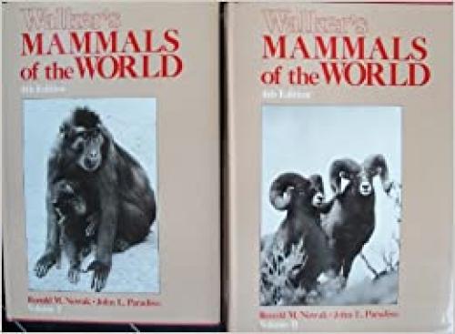  Walker's Mammals of the World (Vols 1-2) 