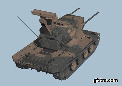 Type-87 aw 3D Model