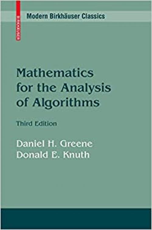  Mathematics for the Analysis of Algorithms 