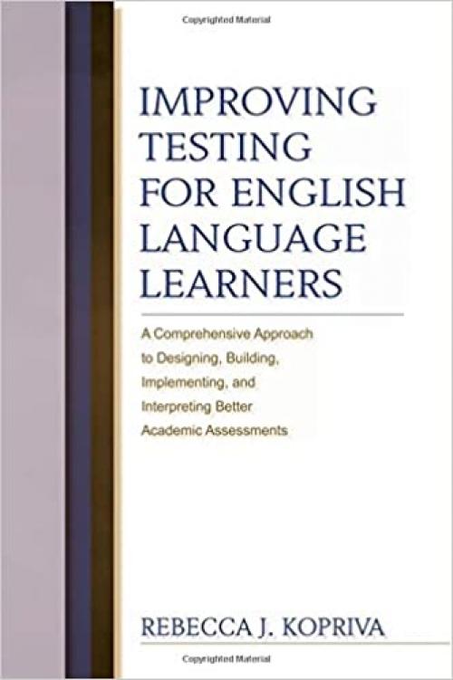  Improving Testing For English Language Learners 