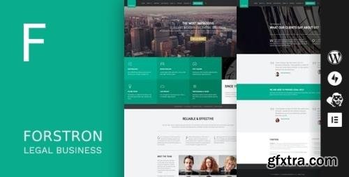 ThemeForest - Forstron v1.9.5 - Legal Business WordPress Theme - 10935963