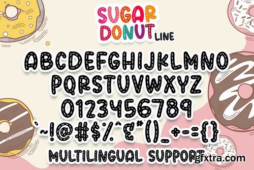 Sugar Donut Crafty Font