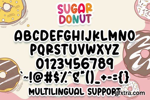 Sugar Donut Crafty Font