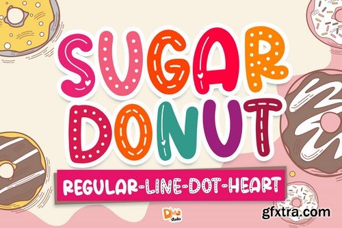 Sugar Donut Crafty Font