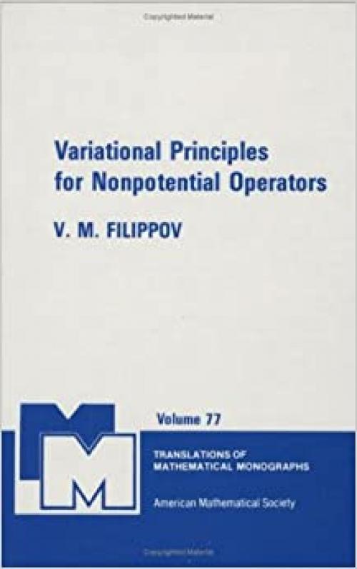  Variational Principles for Nonpotential Operators (Translations of Mathematical Monographs) (English and Russian Edition) 