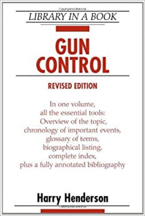  Gun Control (Library in a Book) 