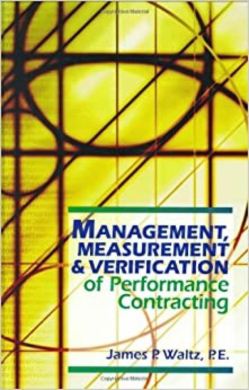  Management, Measurement & Verification of Performance Contracting 