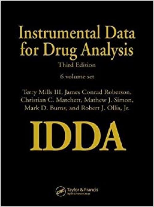  Instrumental Data for Drug Analysis - 6 Volume Set 