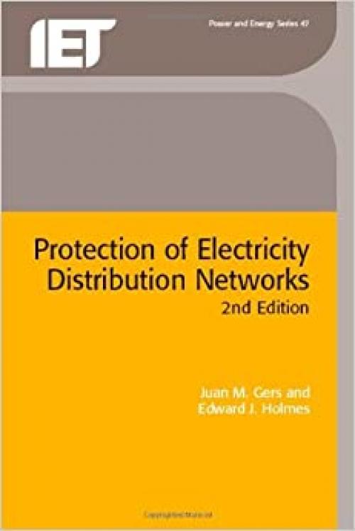  Protection of Electricity Distribution Networks (IEE Power and Energy Series) 