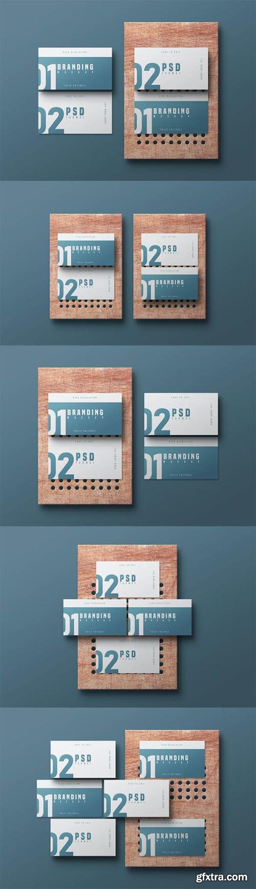 Business Card Mockup - Vol 05