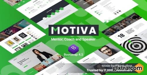 ThemeForest - Motiva v1.0 - Mentor, Coach and Speaker Website Template - 29997890