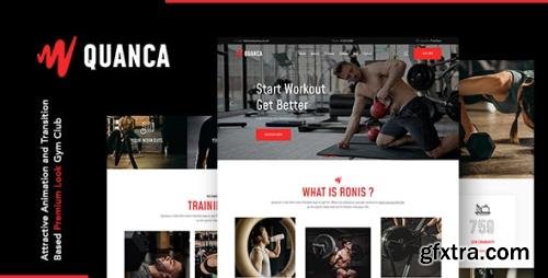 ThemeForest - Quanca v1.0 - Premium Gym Club HTML Template - 29342298