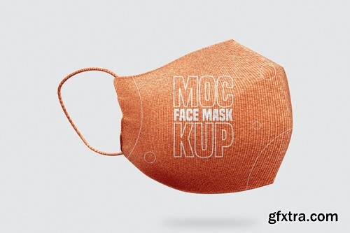 Face Mask Mockup - Vol 01