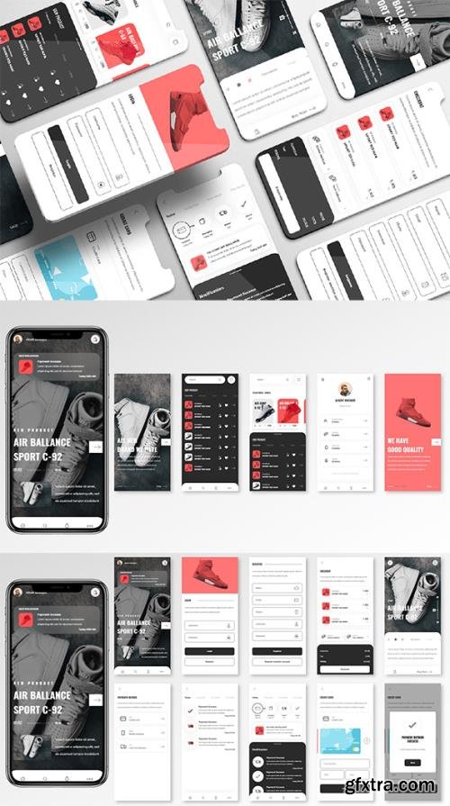 Obuv UI Kit - Shoes Store Apps