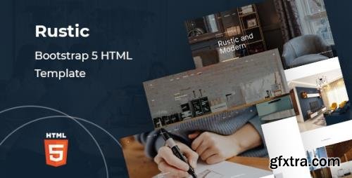 ThemeForest - Rustic v1.0 - Corporate Bootstrap 5 HTML Template - 30167008