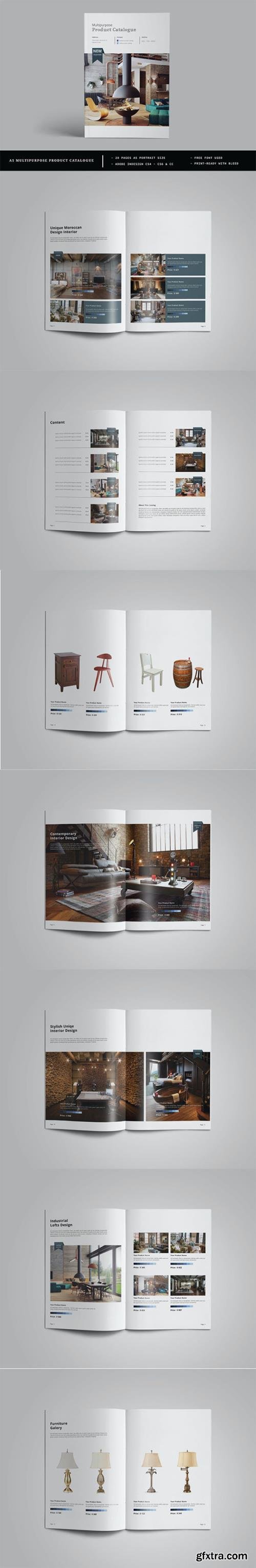 A5 Multipurpose Catalogs / Brochure Template