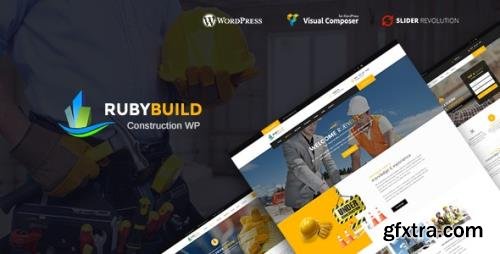 ThemeForest - RubyBuild v1.8 - Building & Construction WordPress Theme - 20766884