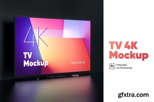 TV 4K Mockup