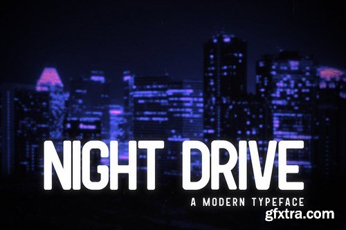 Night Drive Font