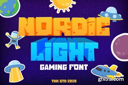 Nordic Light - Gaming Font