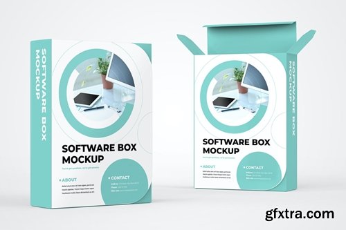 Software Box Mockup