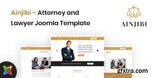 ThemeForest - Ainjibi v1.0.0 - Attorney and Lawyer Joomla Template - 29662775