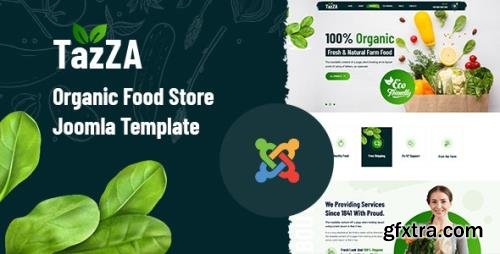 ThemeForest - TazZA v1.0.0 - Organic Food Store Joomla Template - 30006704