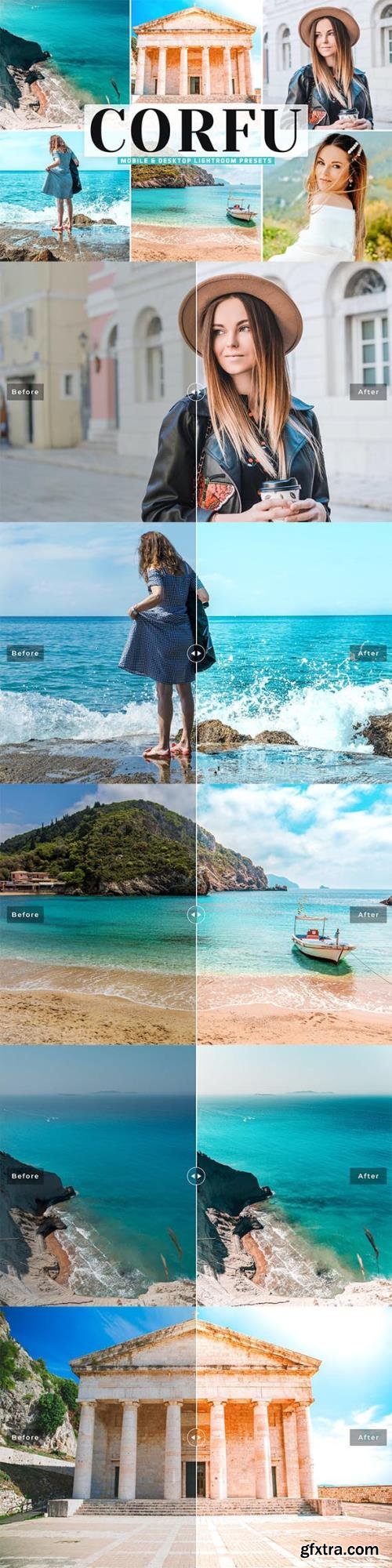 Corfu Mobile & Desktop Lightroom Presets