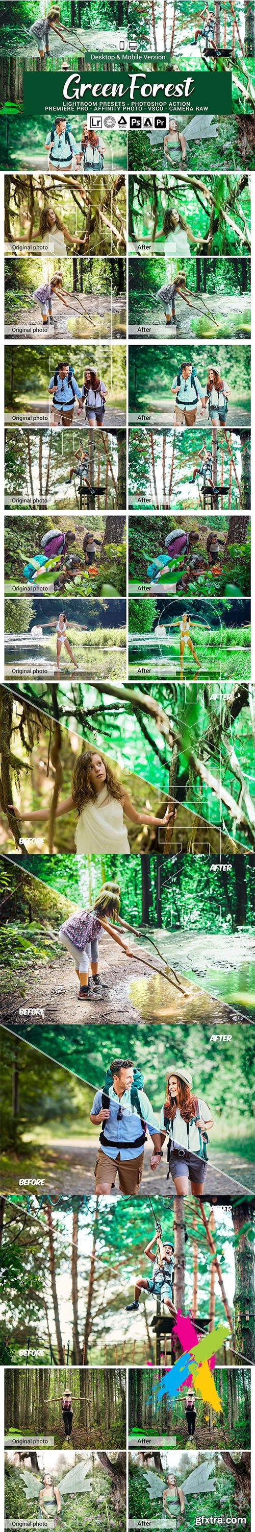 CreativeMarket - Green Forest Presets 5689709