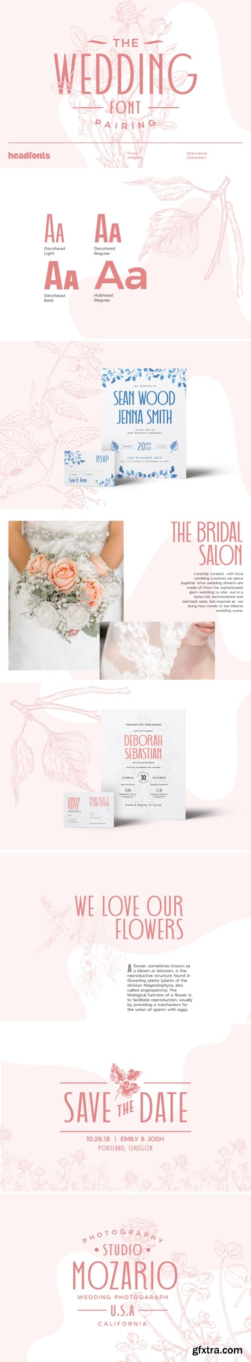 Wedding Pairing Font