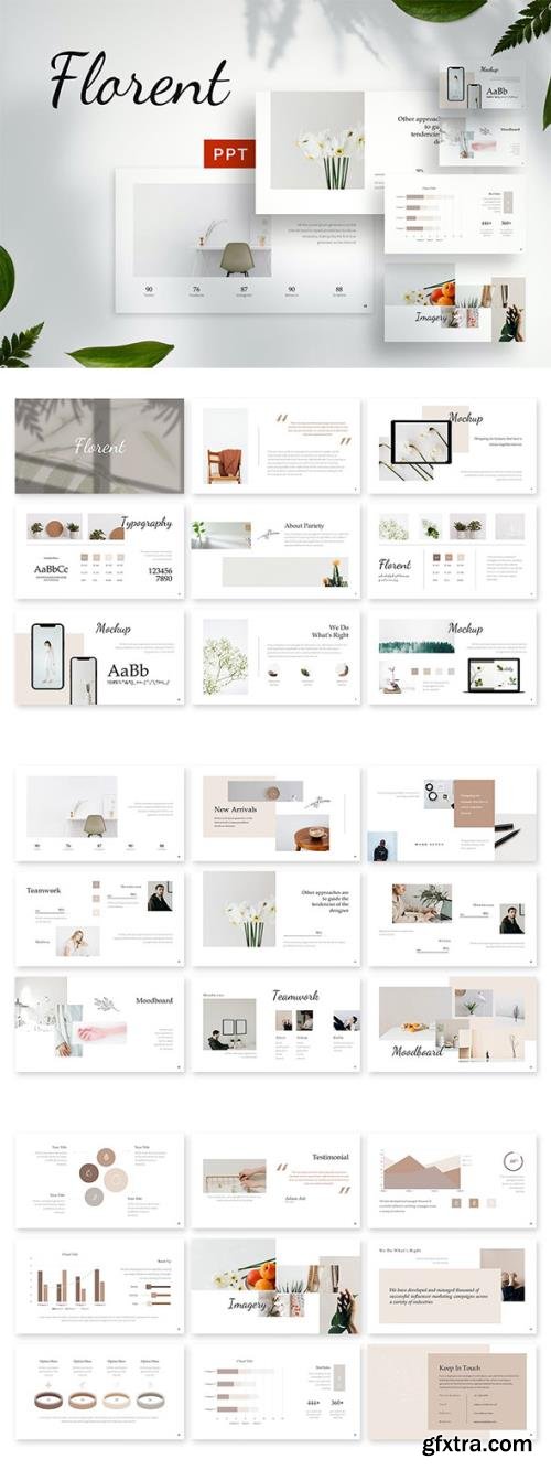 Florent - Guideline Powerpoint, Keynote and Google Slides Template