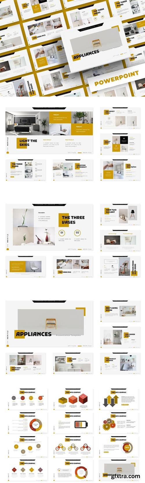 Appliances - Powerpoint, Keynote and Google Slides Template