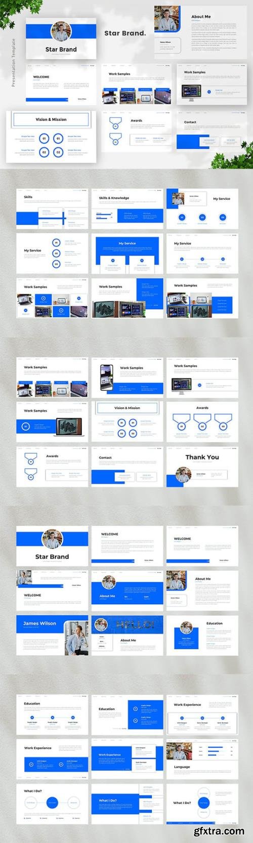 UI/UX Designer Powerpoint, Keynote and Google Slides Template