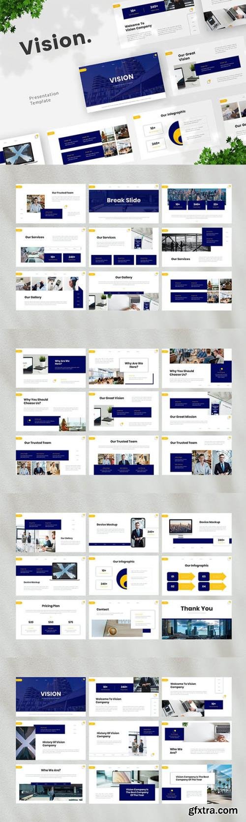 Business Creative Powerpoint, Keynote and Google Slides Template